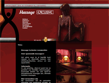 Tablet Screenshot of massage-exclusive.nl